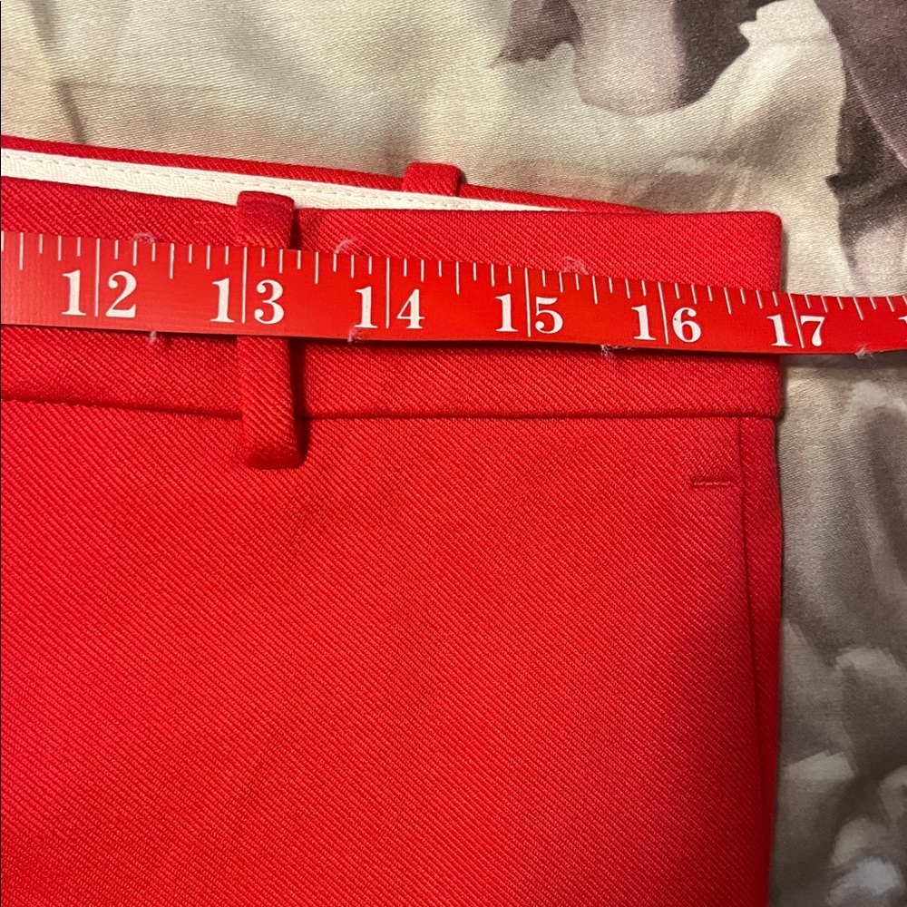 Ann Taylor Bold Red Pants - Picture 6 of 7